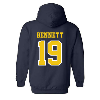 Michigan - NCAA Softball : Reganne Bennett - Classic Shersey Hooded Sweatshirt-1