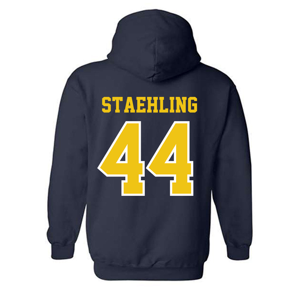 Michigan - NCAA Football : Nathaniel Staehling - Classic Shersey Hooded Sweatshirt-1