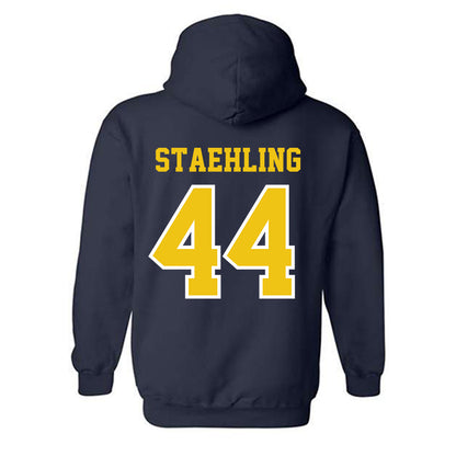 Michigan - NCAA Football : Nathaniel Staehling - Classic Shersey Hooded Sweatshirt-1