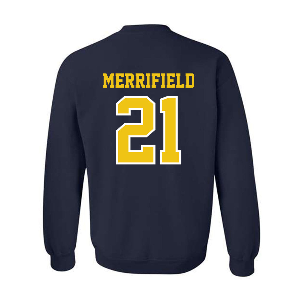 Michigan - NCAA Women's Lacrosse : Katharine Merrifield - Classic Shersey Crewneck Sweatshirt-1