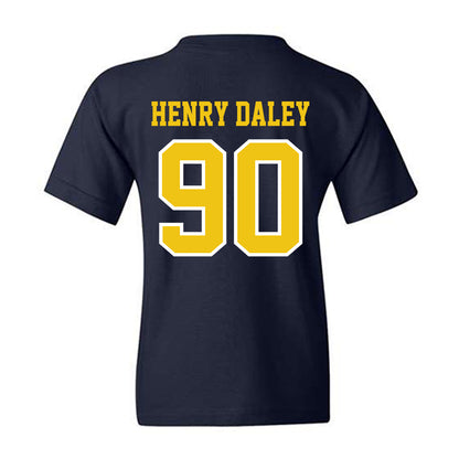 Michigan - NCAA Football : John Henry Daley - Classic Shersey Youth T-Shirt-1