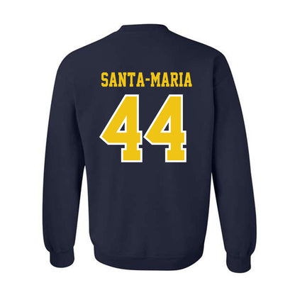 Michigan - NCAA Women's Lacrosse : Maya Santa-Maria - Classic Shersey Crewneck Sweatshirt-1