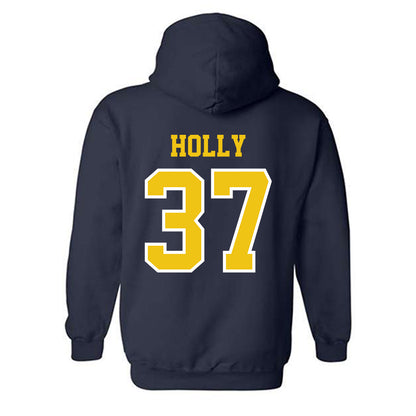 Michigan - NCAA Football : Julius Holly - Classic Shersey Hooded Sweatshirt-1