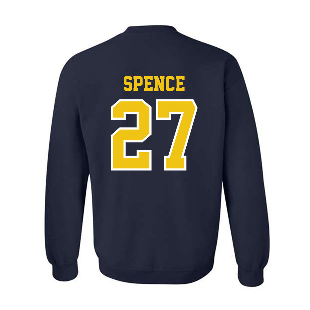 Michigan - NCAA Men's Ice Hockey : Malcolm Spence - Classic Shersey Crewneck Sweatshirt-1