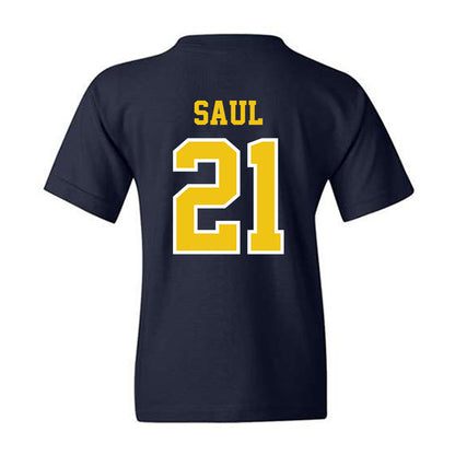 Michigan - NCAA Men's Soccer : Bode Saul - Classic Shersey Youth T-Shirt-1
