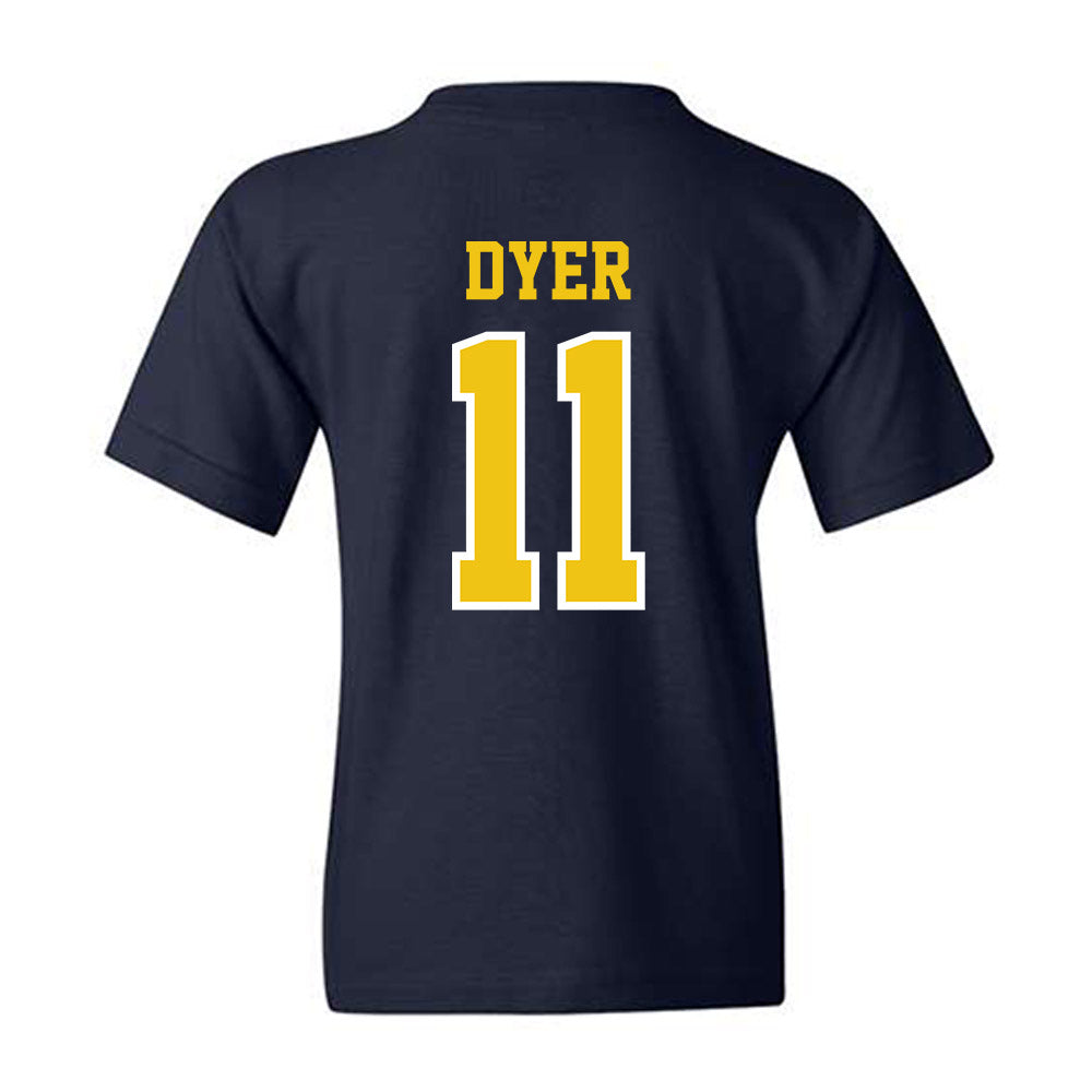 Michigan - NCAA Women's Lacrosse : Kaylee Dyer - Classic Shersey Youth T-Shirt-1