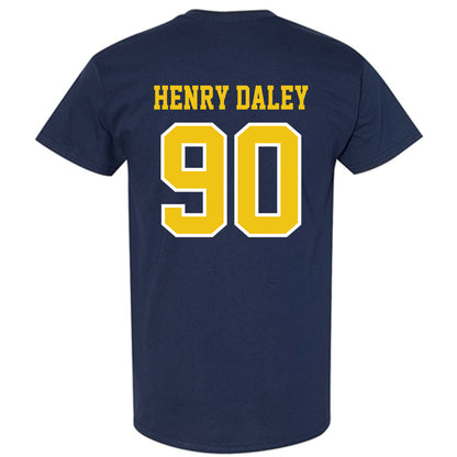 Michigan - NCAA Football : John Henry Daley - Classic Shersey T-Shirt-1