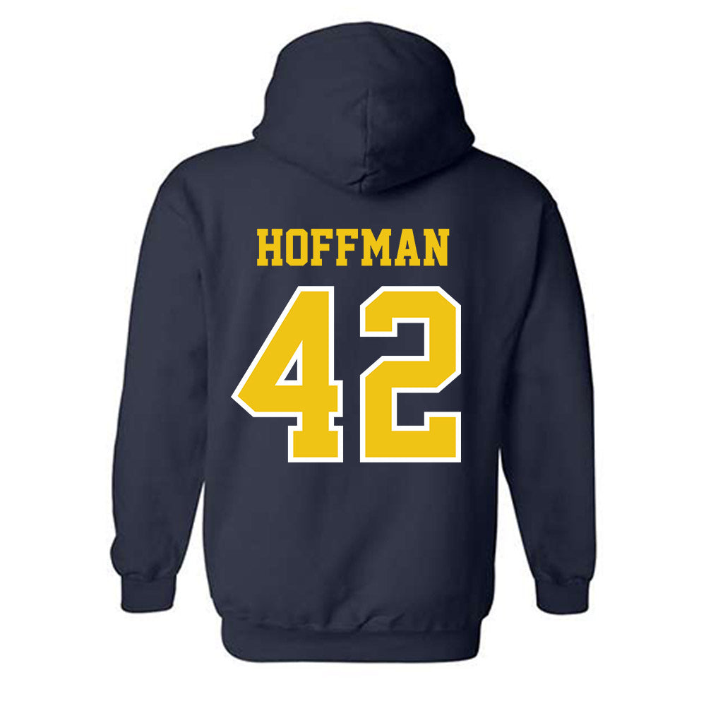 Michigan - NCAA Football : Jalen Hoffman - Classic Shersey Hooded Sweatshirt-1