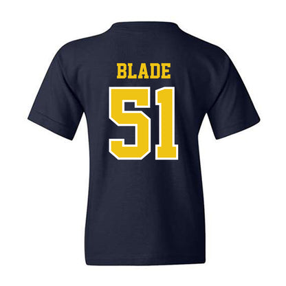 Michigan - NCAA Football : McHale Blade - Classic Shersey Youth T-Shirt-1