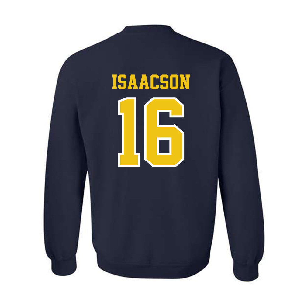 Michigan - NCAA Women's Lacrosse : Kassidy Isaacson - Classic Shersey Crewneck Sweatshirt-1