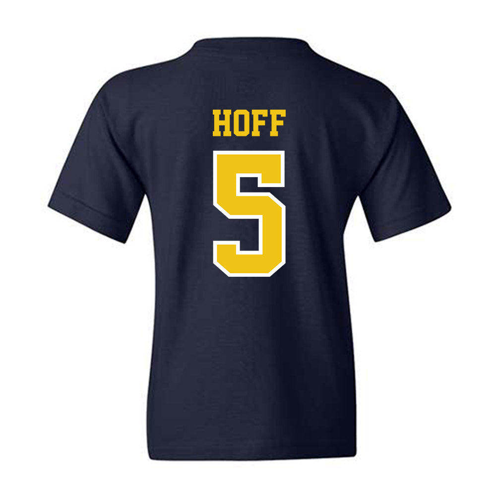 Michigan - NCAA Men's Soccer : Jens Hoff - Classic Shersey Youth T-Shirt-1