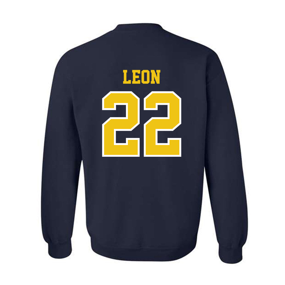 Michigan - NCAA Men's Soccer : Michael Leon - Classic Shersey Crewneck Sweatshirt-1