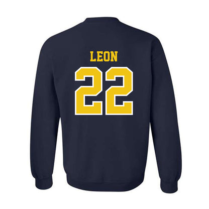 Michigan - NCAA Men's Soccer : Michael Leon - Classic Shersey Crewneck Sweatshirt-1