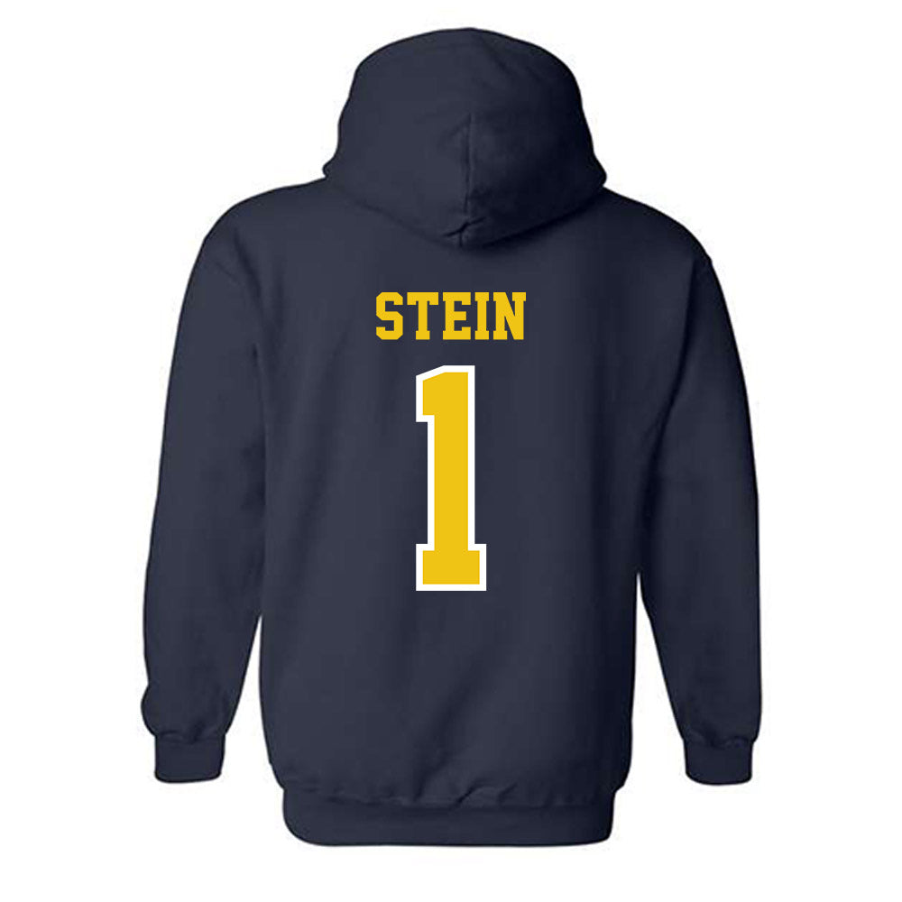 Michigan - NCAA Women's Lacrosse : Ceci Stein - Classic Shersey Hooded Sweatshirt-1
