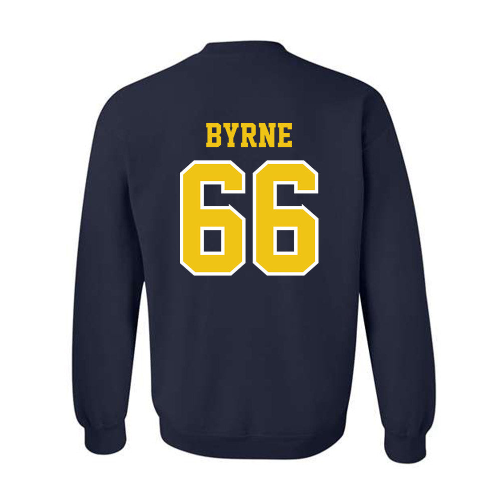 Michigan - NCAA Men's Lacrosse : Will Byrne - Classic Shersey Crewneck Sweatshirt-1