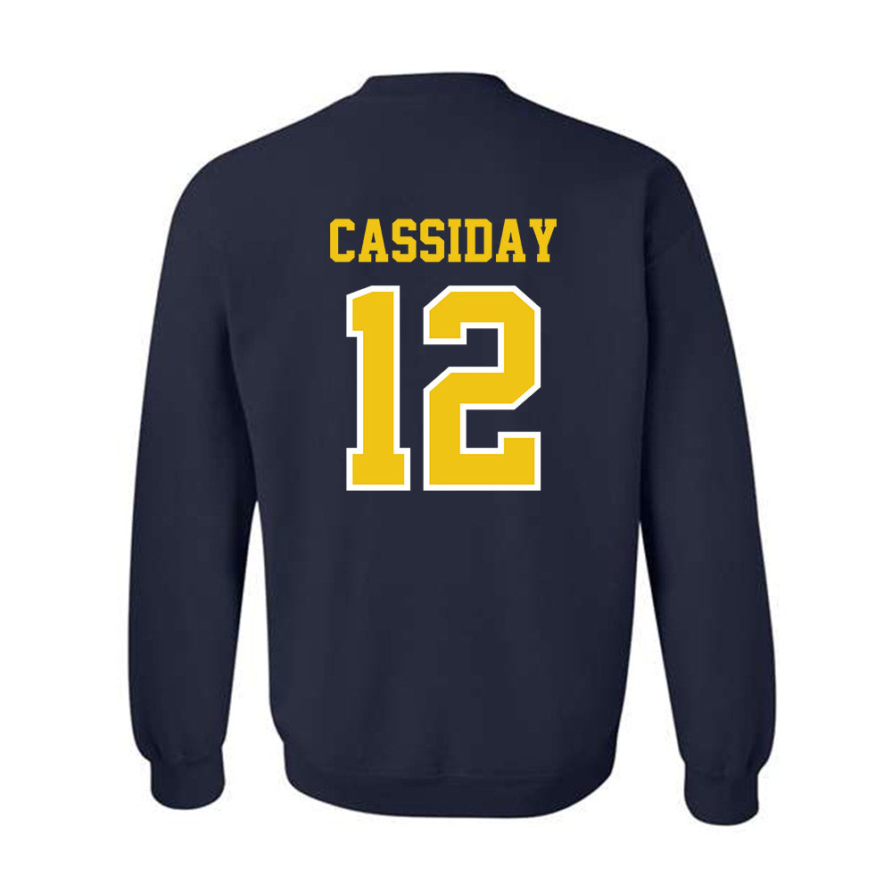 Michigan - NCAA Men's Soccer : Nicholas Cassiday - Classic Shersey Crewneck Sweatshirt-1