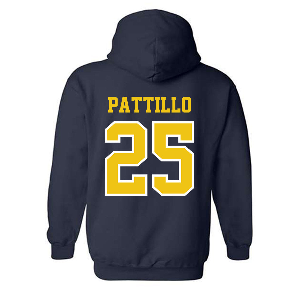 Michigan - NCAA Women's Lacrosse : Emerson Pattillo - Classic Shersey Hooded Sweatshirt-1
