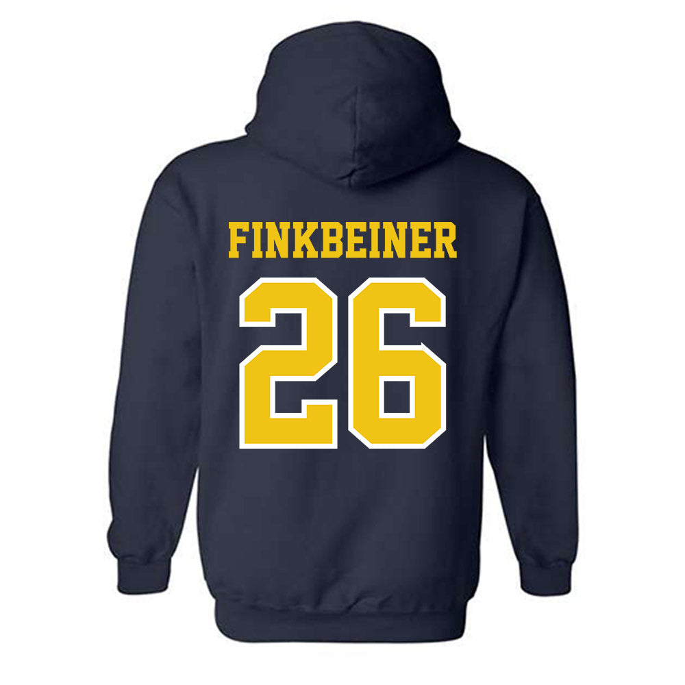 Michigan - NCAA Baseball : Tyler Finkbeiner - Classic Shersey Hooded Sweatshirt-1