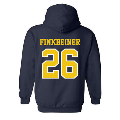 Michigan - NCAA Baseball : Tyler Finkbeiner - Classic Shersey Hooded Sweatshirt-1