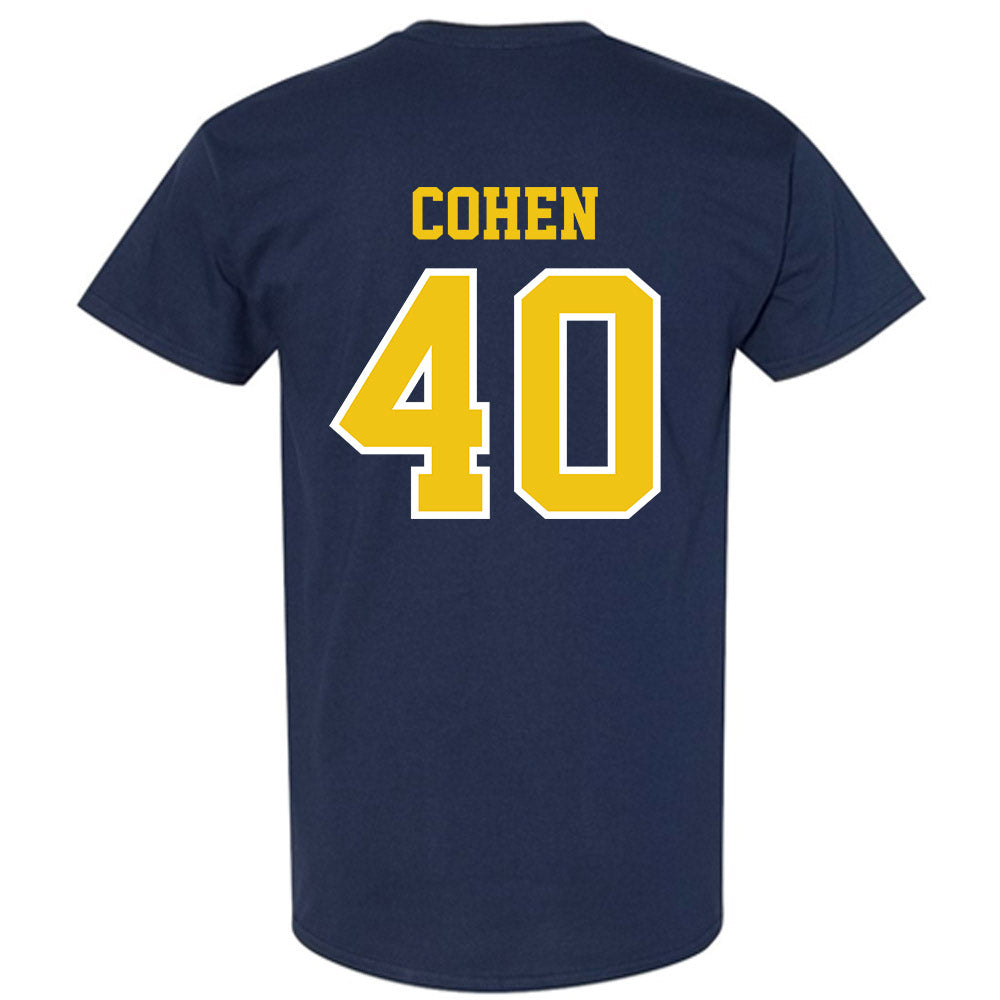Michigan - NCAA Men's Lacrosse : Ryan Cohen - Classic Shersey T-Shirt-1