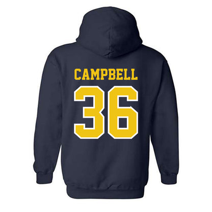 Michigan - NCAA Baseball : Josh Campbell - Classic Shersey Hooded Sweatshirt-1