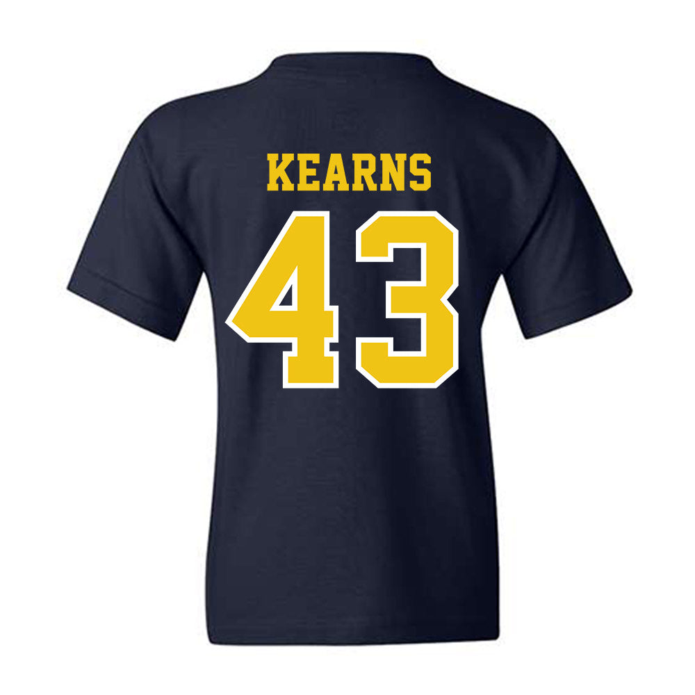 Michigan - NCAA Men's Lacrosse : Kevin Kearns - Classic Shersey Youth T-Shirt-1