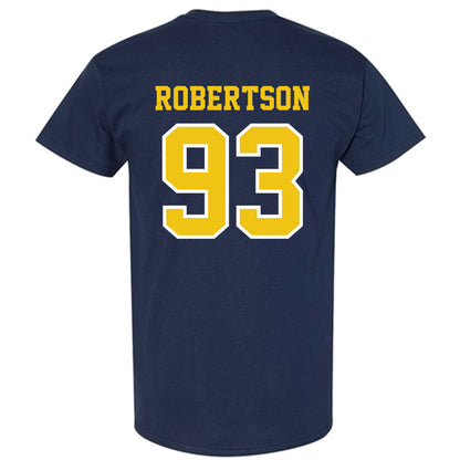 Michigan - NCAA Football : Hunter Robertson - Classic Shersey T-Shirt-1