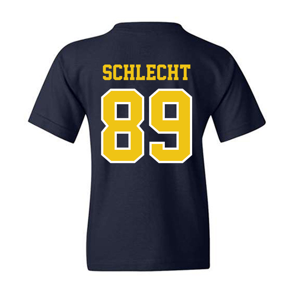 Michigan - NCAA Football : Kaleb Schlecht - Classic Shersey Youth T-Shirt-1