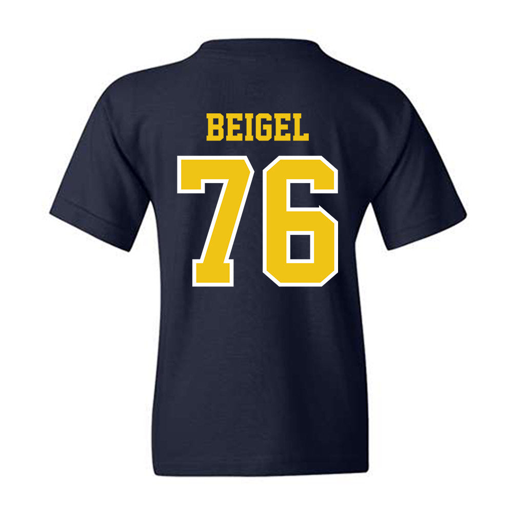 Michigan - NCAA Football : Manuel Beigel - Classic Shersey Youth T-Shirt-1
