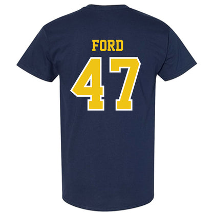 Michigan - NCAA Men's Lacrosse : Josh Ford - Classic Shersey T-Shirt-1