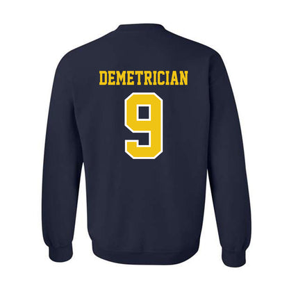 Michigan - NCAA Women's Volleyball : Ella Demetrician - Classic Shersey Crewneck Sweatshirt-1