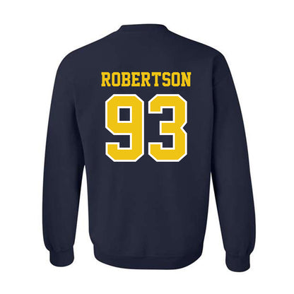 Michigan - NCAA Football : Hunter Robertson - Classic Shersey Crewneck Sweatshirt-1