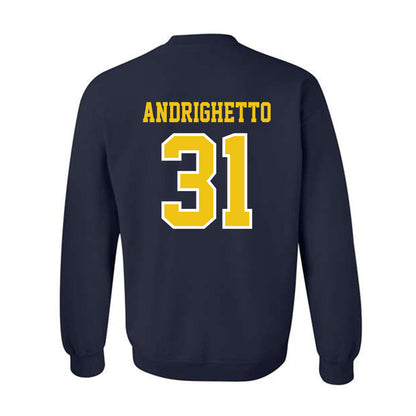 Michigan - NCAA Football : Nico Andrighetto - Classic Shersey Crewneck Sweatshirt-1