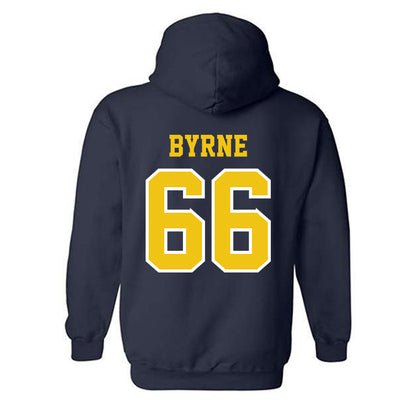 Michigan - NCAA Men's Lacrosse : Will Byrne - Classic Shersey Hooded Sweatshirt-1