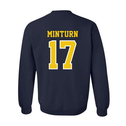 Michigan - NCAA Women's Lacrosse : Megan Minturn - Classic Shersey Crewneck Sweatshirt-1