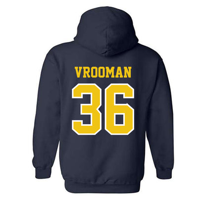 Michigan - NCAA Women's Lacrosse : Brinley Vrooman - Classic Shersey Hooded Sweatshirt-1