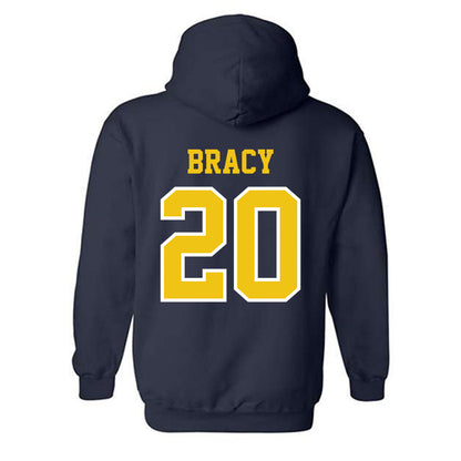 Michigan - NCAA Football : Chris Bracy - Classic Shersey Hooded Sweatshirt-1