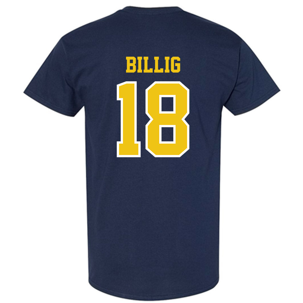 Michigan - NCAA Men's Lacrosse : Carson Billig - Classic Shersey T-Shirt-1