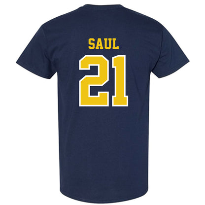 Michigan - NCAA Men's Soccer : Bode Saul - Classic Shersey T-Shirt-1