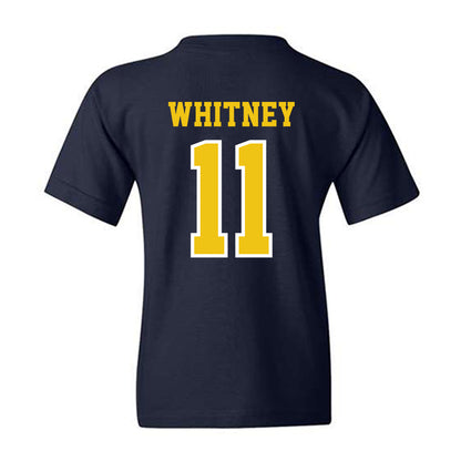 Michigan - NCAA Men's Lacrosse : Mason Whitney - Classic Shersey Youth T-Shirt-1