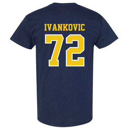 Michigan - NCAA Men's Ice Hockey : Jack Ivankovic - Classic Shersey T-Shirt-1