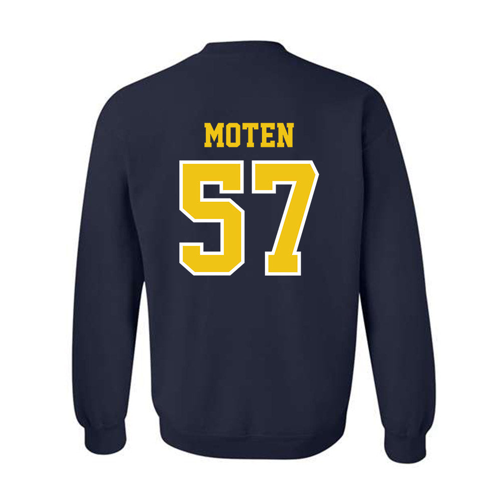Michigan - NCAA Football : Travis Moten - Classic Shersey Crewneck Sweatshirt-1