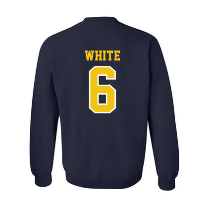 Michigan - NCAA Women's Volleyball : Ellie White - Classic Shersey Crewneck Sweatshirt-1