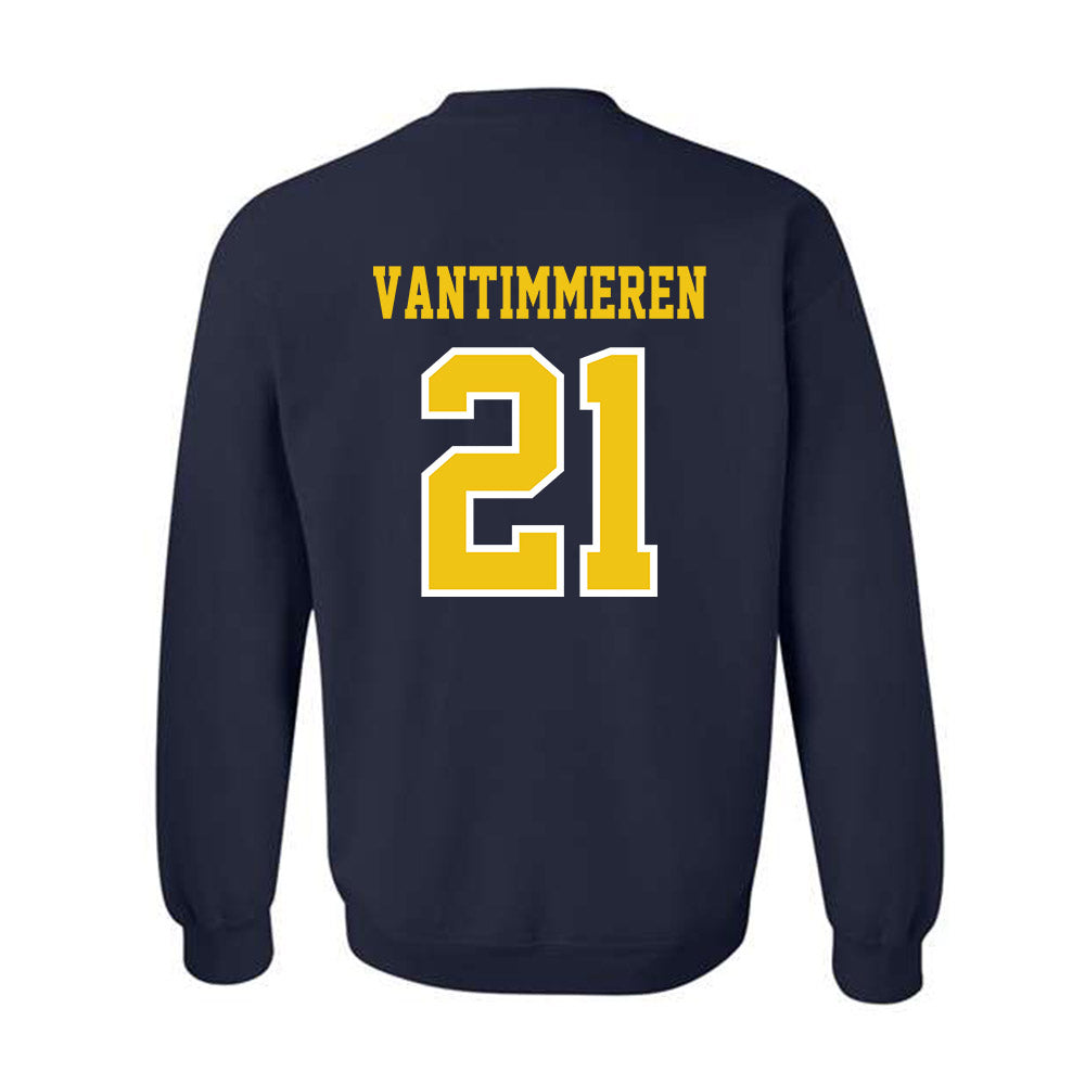 Michigan - NCAA Women's Basketball : Ally VanTimmeren - Classic Shersey Crewneck Sweatshirt-1