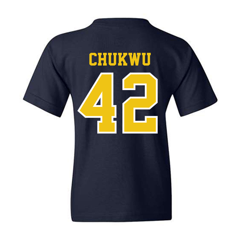 Michigan - NCAA Football : Jeffrey Chukwu - Classic Shersey Youth T-Shirt-1