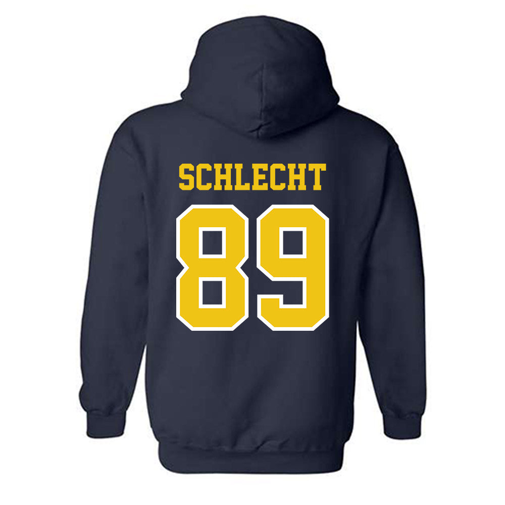 Michigan - NCAA Football : Kaleb Schlecht - Classic Shersey Hooded Sweatshirt-1