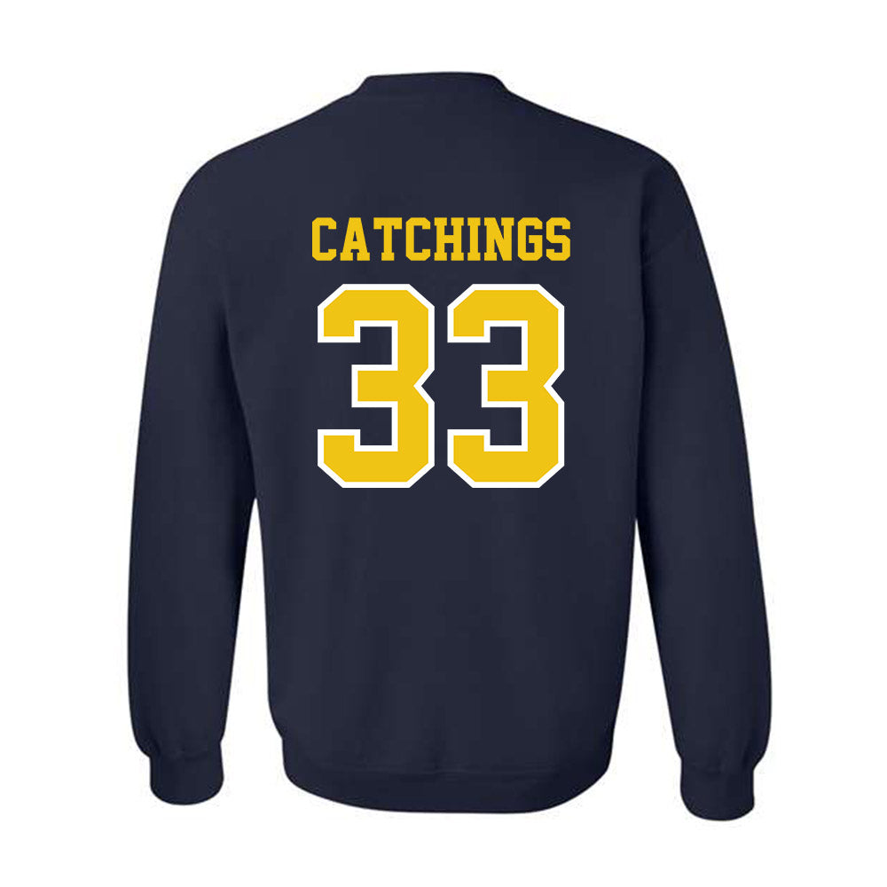 Michigan - NCAA Football : Kaden Catchings - Classic Shersey Crewneck Sweatshirt-1