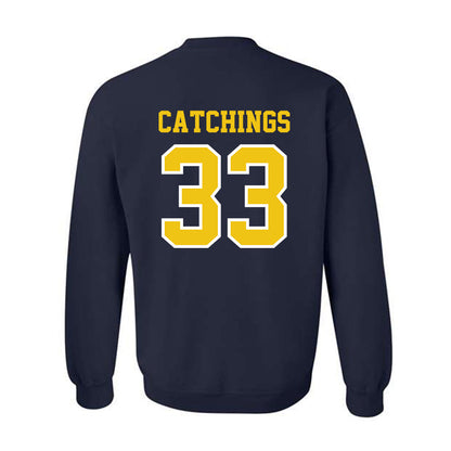 Michigan - NCAA Football : Kaden Catchings - Classic Shersey Crewneck Sweatshirt-1