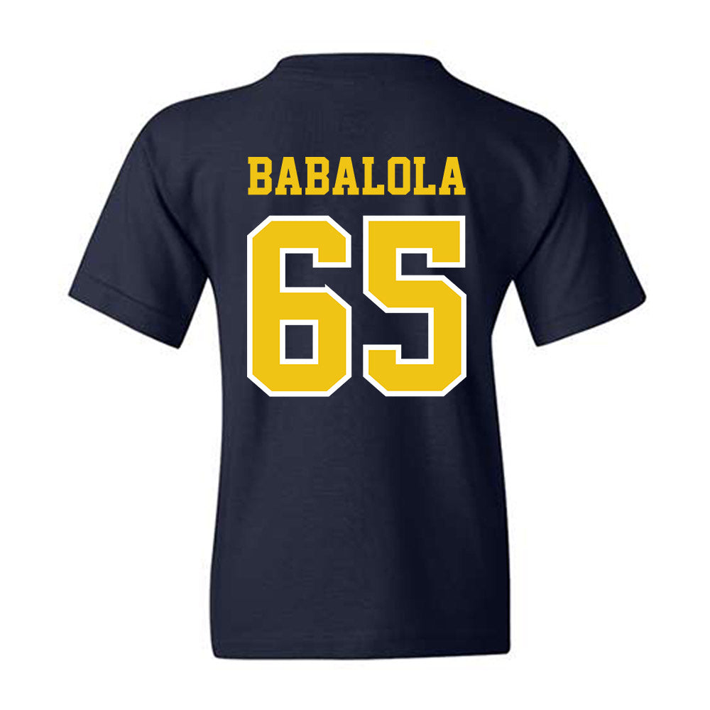 Michigan - NCAA Football : Andrew Babalola - Classic Shersey Youth T-Shirt-1