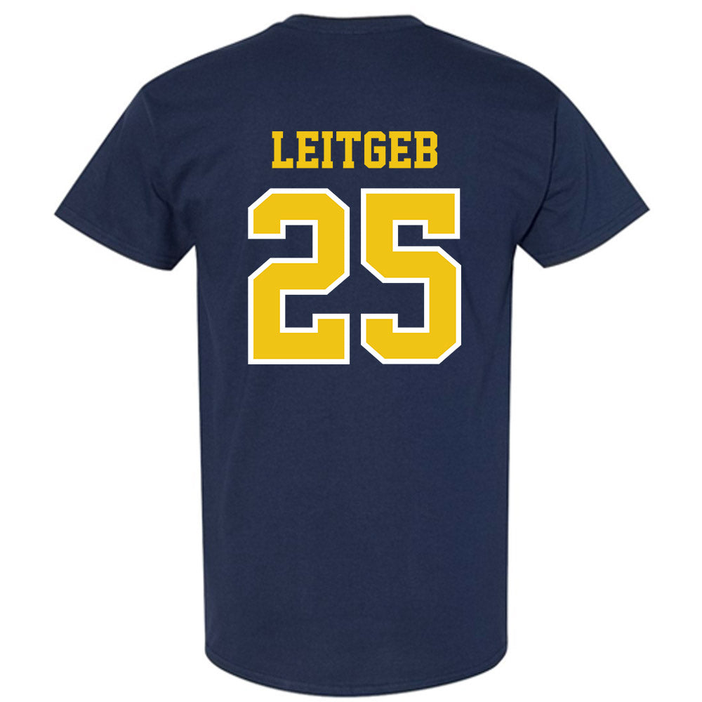 Michigan - NCAA Baseball : Brock leitgeb - Classic Shersey T-Shirt-1